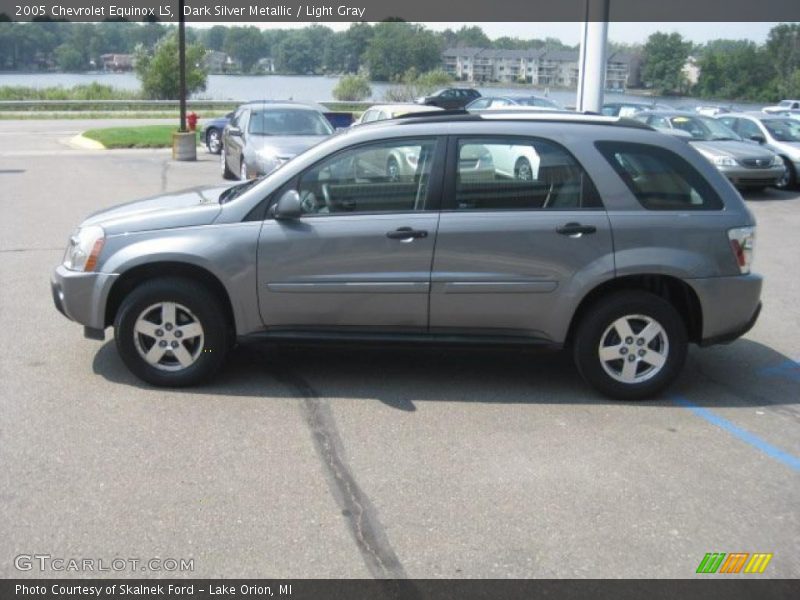 Dark Silver Metallic / Light Gray 2005 Chevrolet Equinox LS