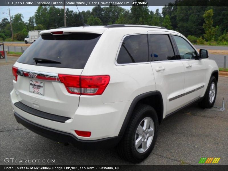 Stone White / Dark Graystone/Medium Graystone 2011 Jeep Grand Cherokee Laredo