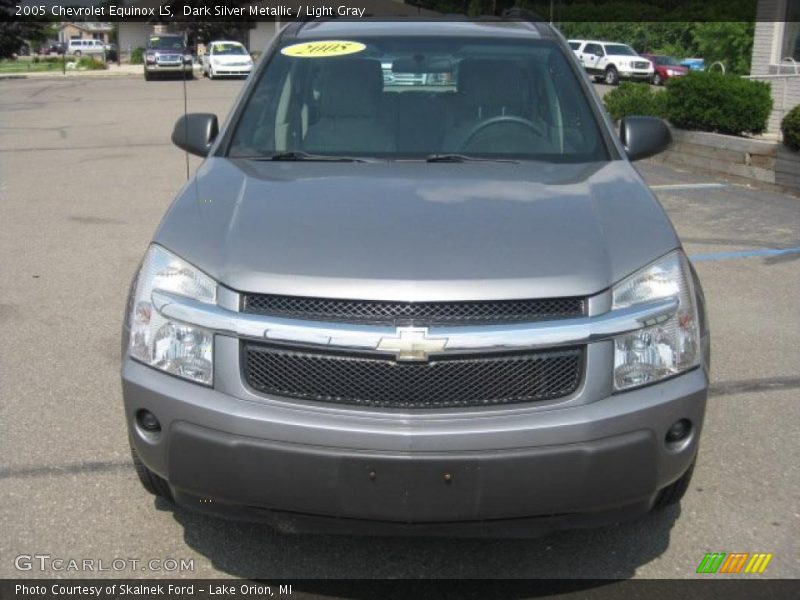 Dark Silver Metallic / Light Gray 2005 Chevrolet Equinox LS