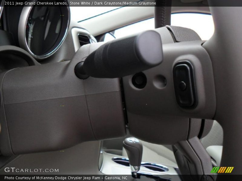 Stone White / Dark Graystone/Medium Graystone 2011 Jeep Grand Cherokee Laredo