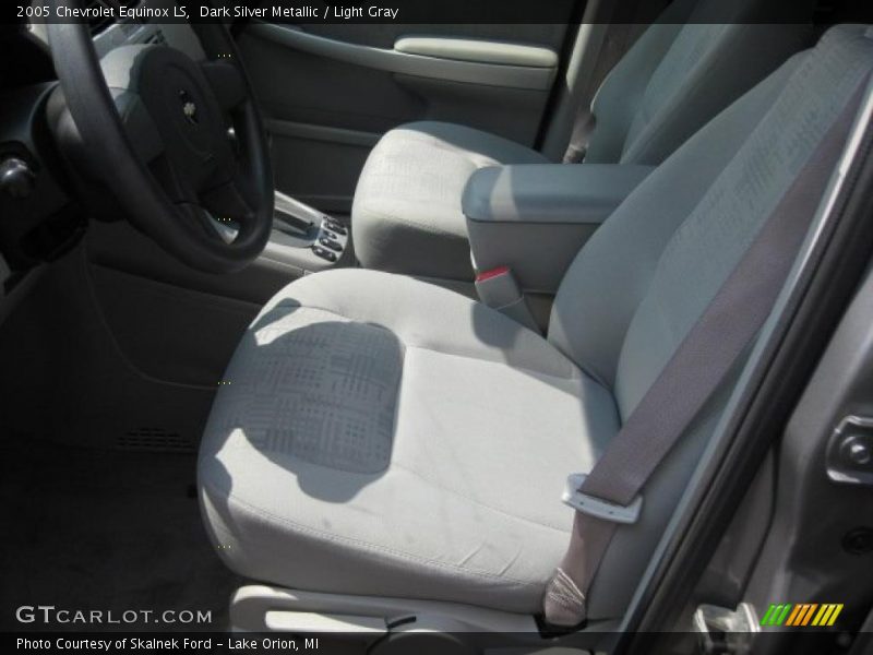 Dark Silver Metallic / Light Gray 2005 Chevrolet Equinox LS