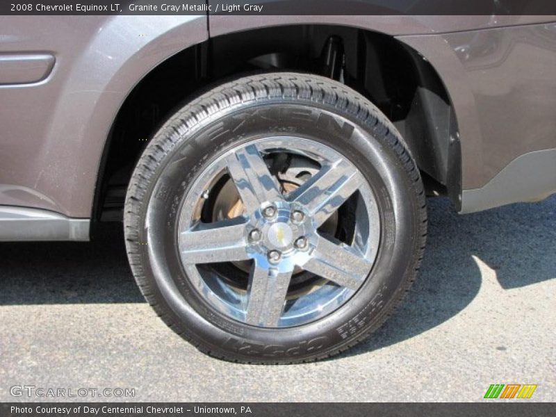 Granite Gray Metallic / Light Gray 2008 Chevrolet Equinox LT