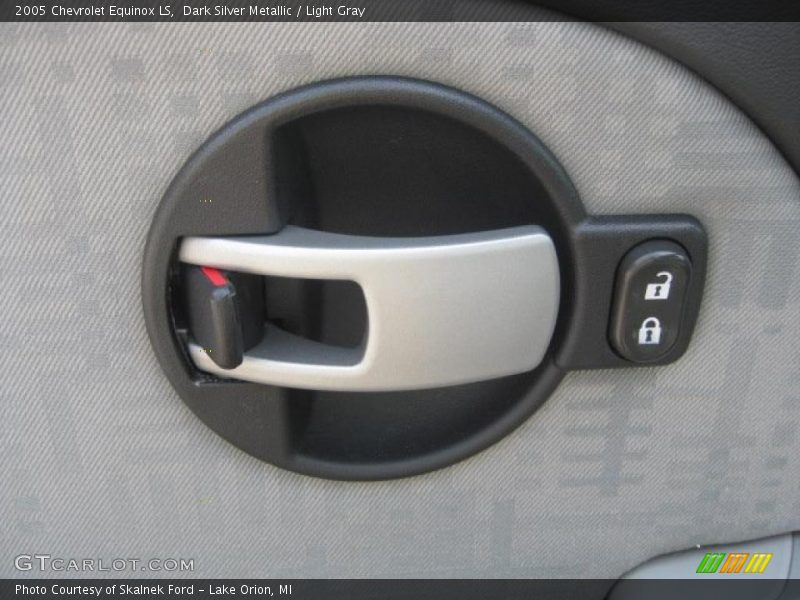 Dark Silver Metallic / Light Gray 2005 Chevrolet Equinox LS