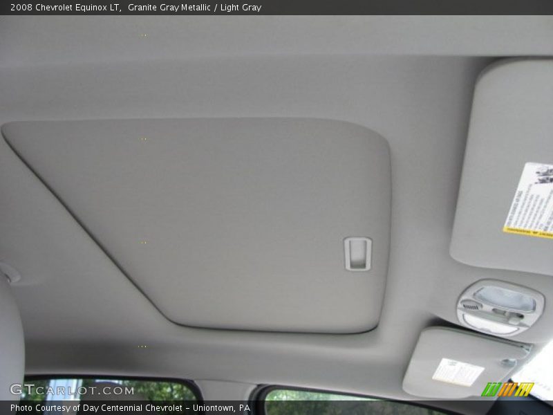 Granite Gray Metallic / Light Gray 2008 Chevrolet Equinox LT