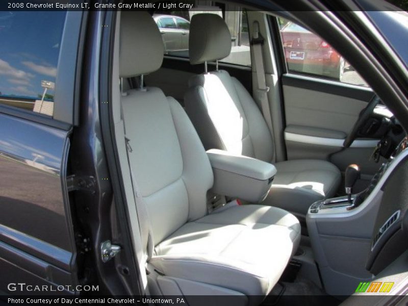 Granite Gray Metallic / Light Gray 2008 Chevrolet Equinox LT