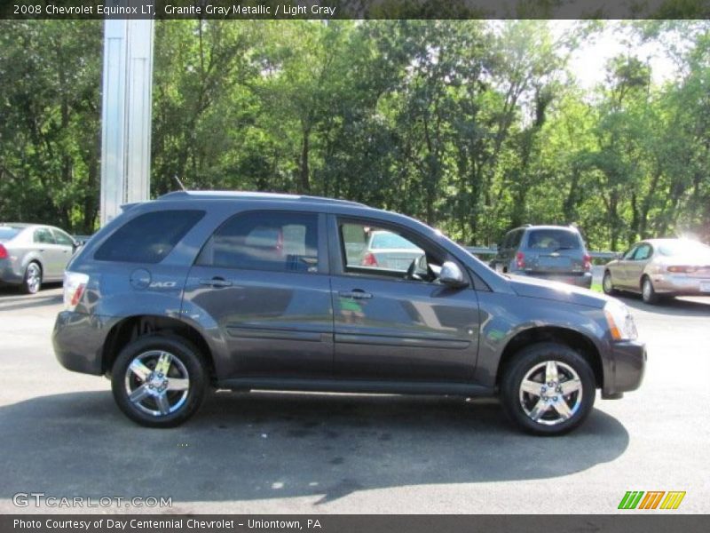 Granite Gray Metallic / Light Gray 2008 Chevrolet Equinox LT