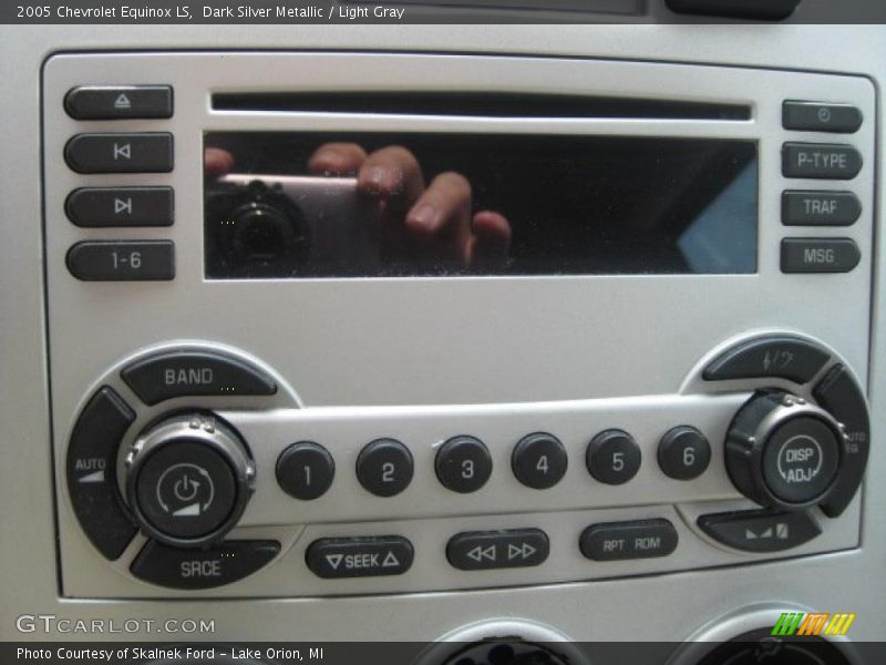 Dark Silver Metallic / Light Gray 2005 Chevrolet Equinox LS