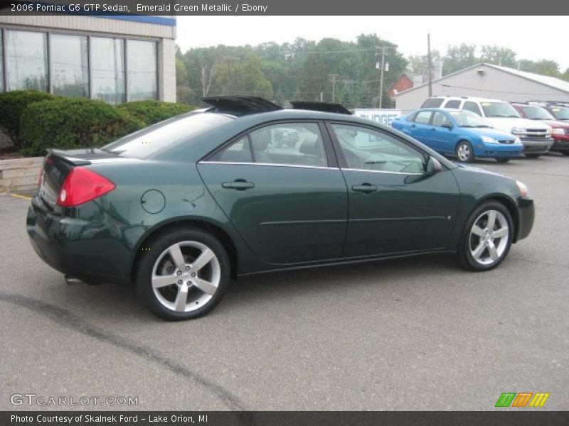 Emerald Green Metallic / Ebony 2006 Pontiac G6 GTP Sedan