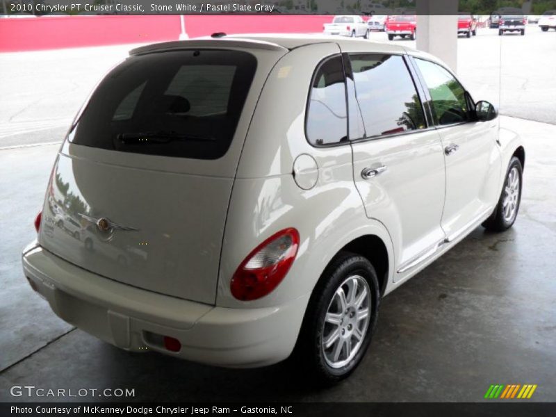 Stone White / Pastel Slate Gray 2010 Chrysler PT Cruiser Classic