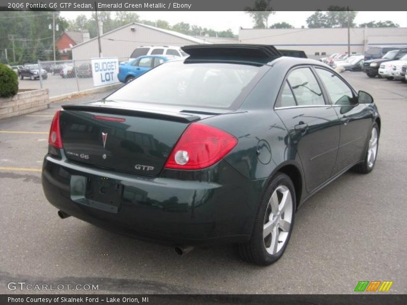Emerald Green Metallic / Ebony 2006 Pontiac G6 GTP Sedan