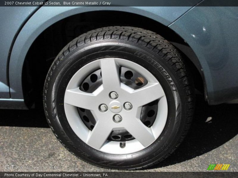 Blue Granite Metallic / Gray 2007 Chevrolet Cobalt LS Sedan
