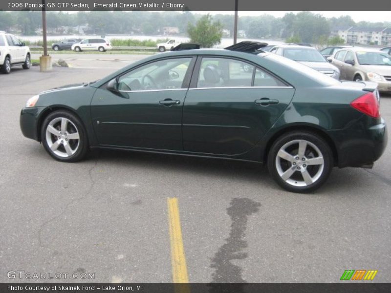 Emerald Green Metallic / Ebony 2006 Pontiac G6 GTP Sedan
