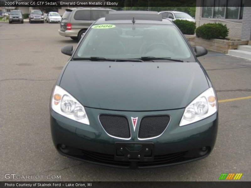 Emerald Green Metallic / Ebony 2006 Pontiac G6 GTP Sedan