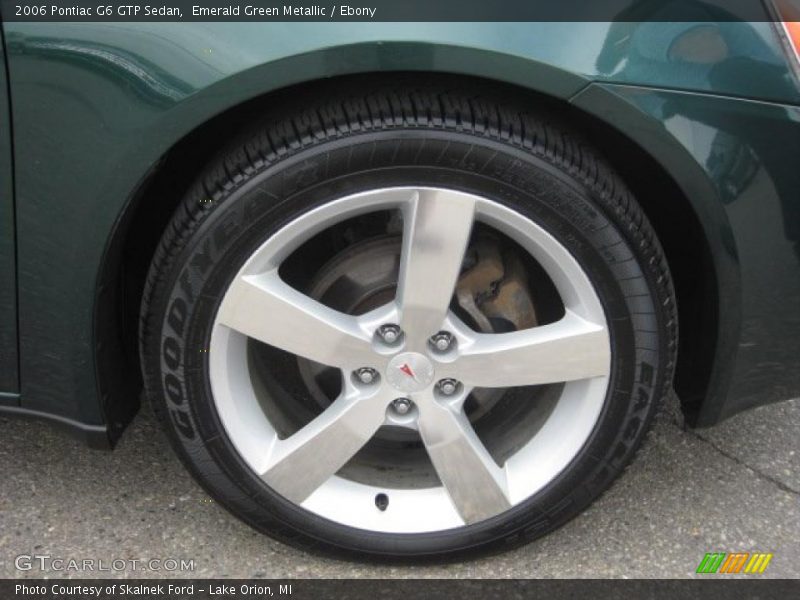 Emerald Green Metallic / Ebony 2006 Pontiac G6 GTP Sedan