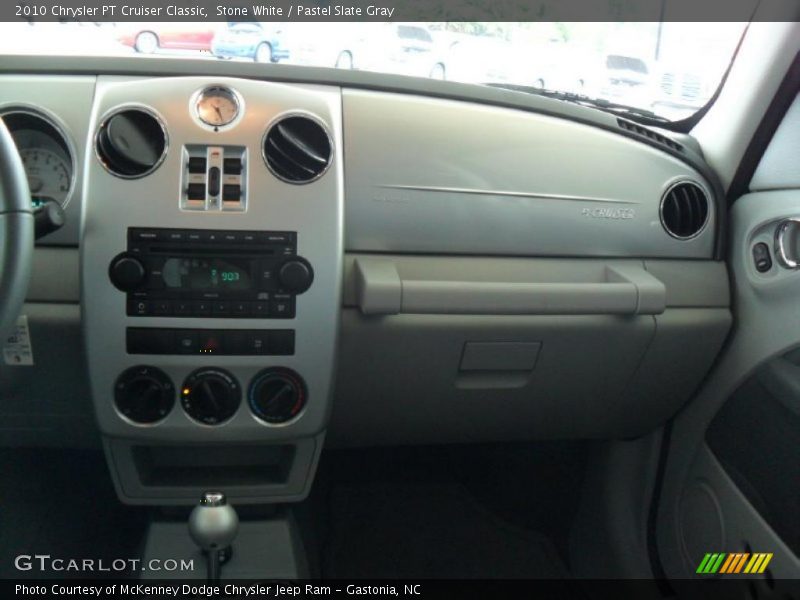 Stone White / Pastel Slate Gray 2010 Chrysler PT Cruiser Classic