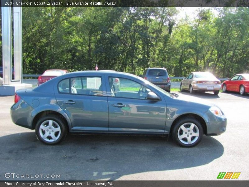 Blue Granite Metallic / Gray 2007 Chevrolet Cobalt LS Sedan