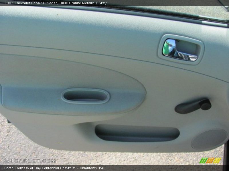 Blue Granite Metallic / Gray 2007 Chevrolet Cobalt LS Sedan
