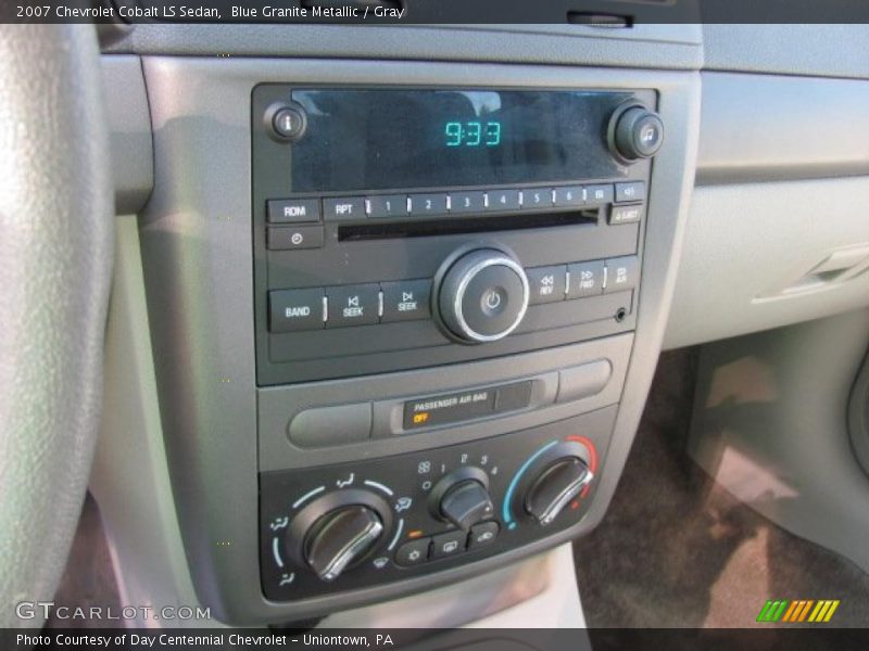 Blue Granite Metallic / Gray 2007 Chevrolet Cobalt LS Sedan