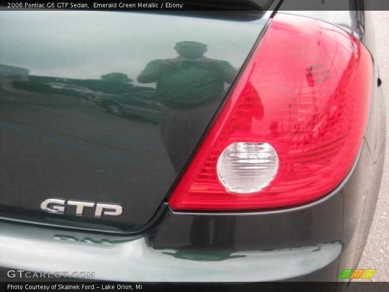 Emerald Green Metallic / Ebony 2006 Pontiac G6 GTP Sedan