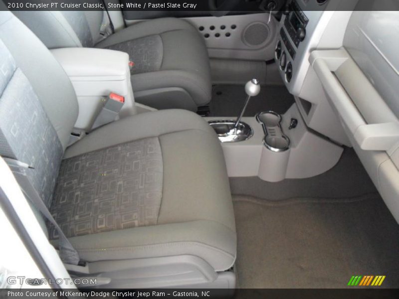 Stone White / Pastel Slate Gray 2010 Chrysler PT Cruiser Classic