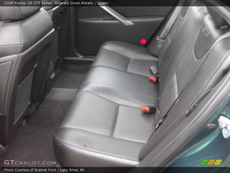 Emerald Green Metallic / Ebony 2006 Pontiac G6 GTP Sedan