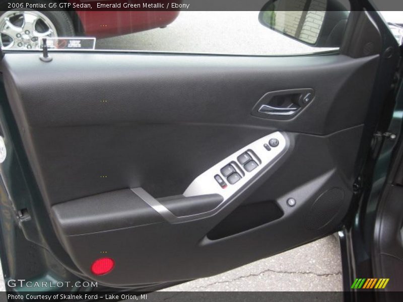 Emerald Green Metallic / Ebony 2006 Pontiac G6 GTP Sedan