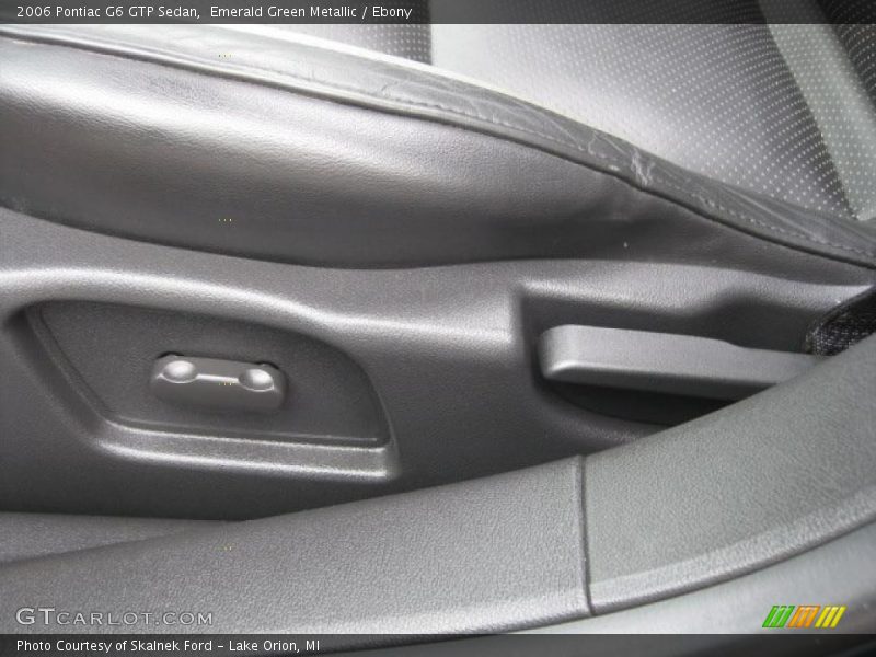 Emerald Green Metallic / Ebony 2006 Pontiac G6 GTP Sedan