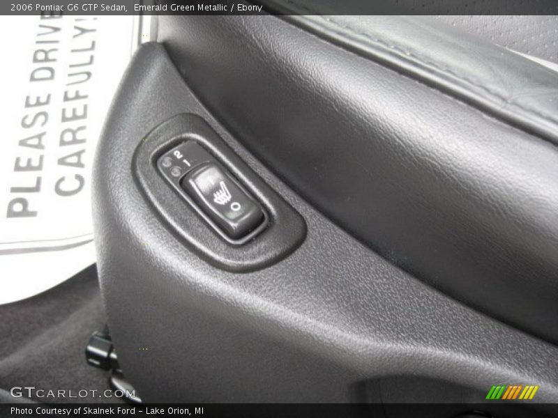 Emerald Green Metallic / Ebony 2006 Pontiac G6 GTP Sedan