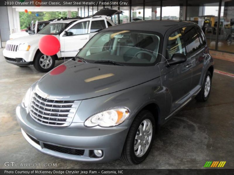 Silver Steel Metallic / Pastel Slate Gray 2010 Chrysler PT Cruiser Classic