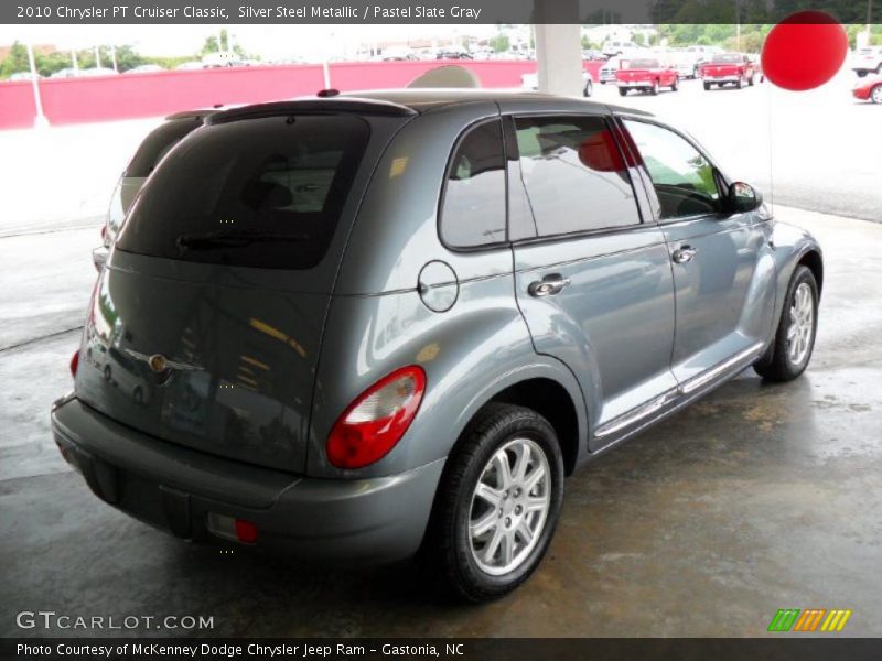 Silver Steel Metallic / Pastel Slate Gray 2010 Chrysler PT Cruiser Classic