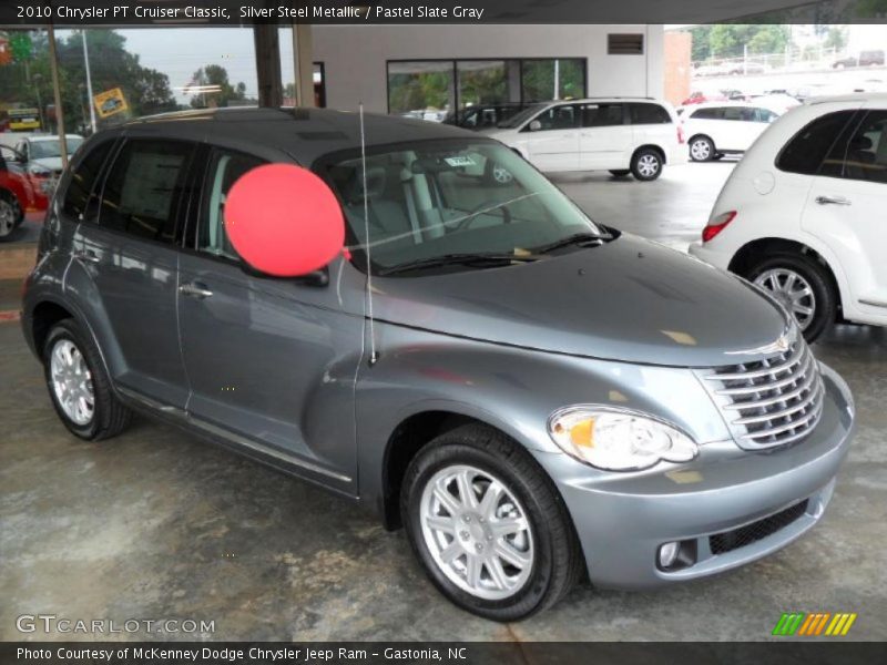 Silver Steel Metallic / Pastel Slate Gray 2010 Chrysler PT Cruiser Classic
