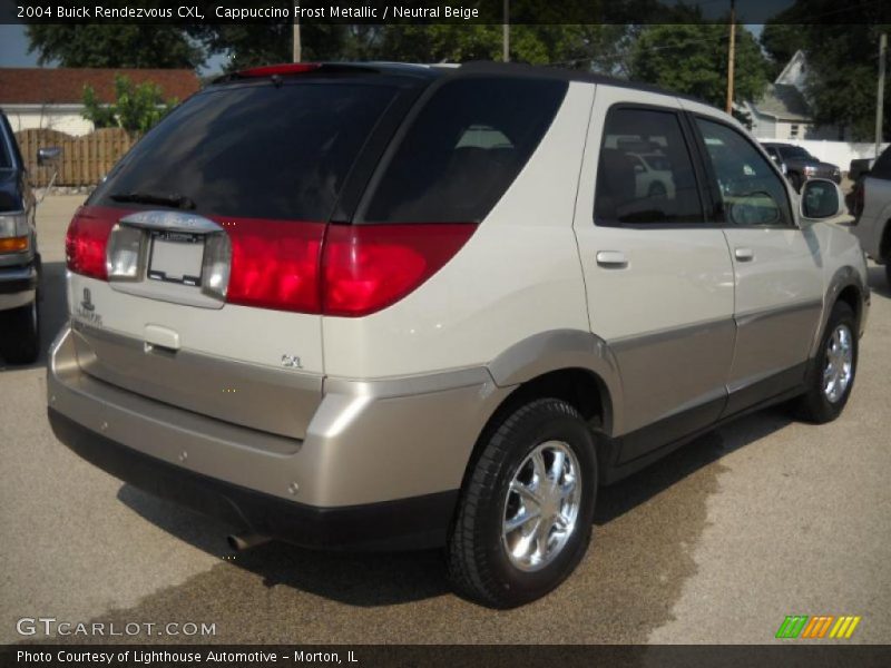 Cappuccino Frost Metallic / Neutral Beige 2004 Buick Rendezvous CXL