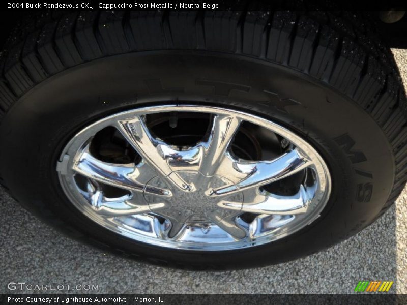 Cappuccino Frost Metallic / Neutral Beige 2004 Buick Rendezvous CXL