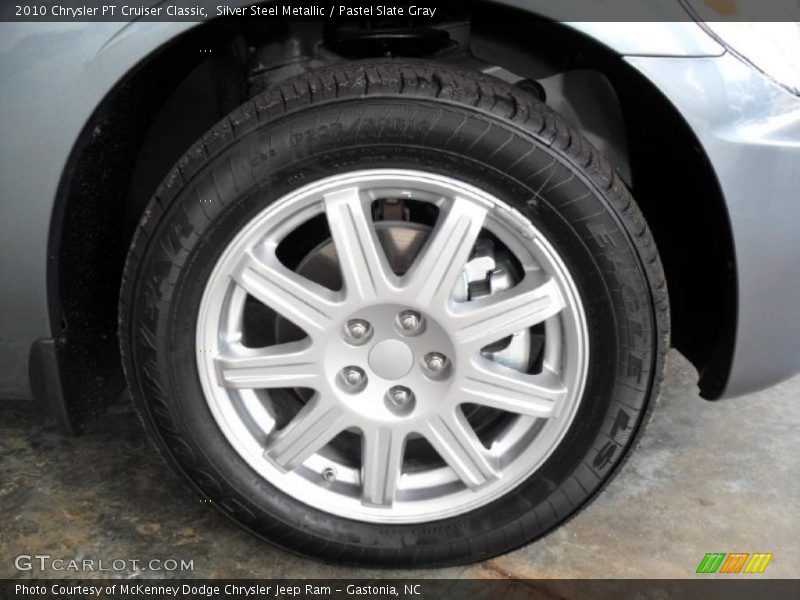 Silver Steel Metallic / Pastel Slate Gray 2010 Chrysler PT Cruiser Classic