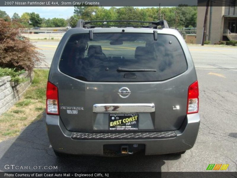 Storm Gray / Graphite 2007 Nissan Pathfinder LE 4x4