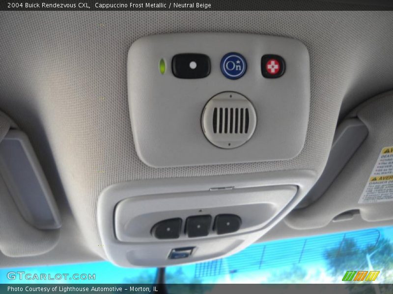 Cappuccino Frost Metallic / Neutral Beige 2004 Buick Rendezvous CXL
