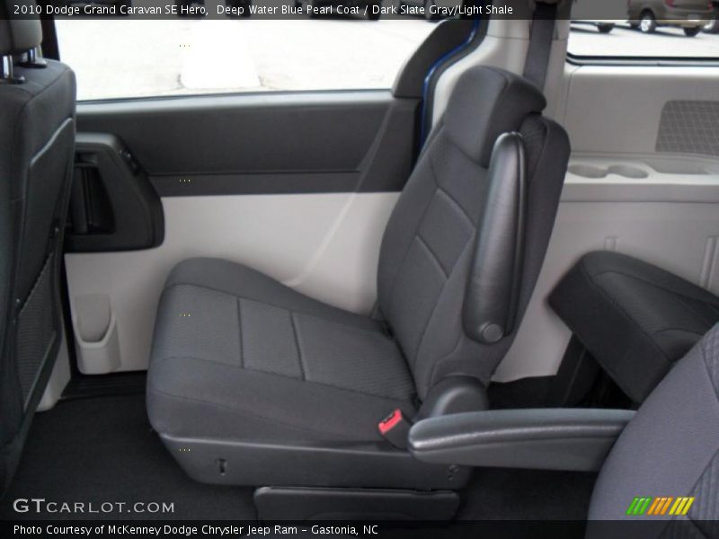 Deep Water Blue Pearl Coat / Dark Slate Gray/Light Shale 2010 Dodge Grand Caravan SE Hero