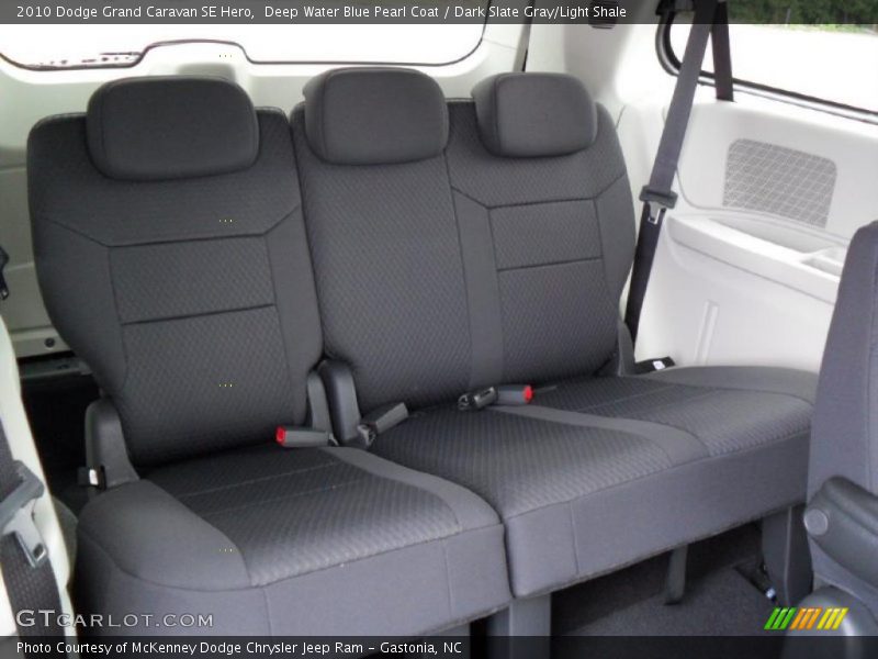 Deep Water Blue Pearl Coat / Dark Slate Gray/Light Shale 2010 Dodge Grand Caravan SE Hero