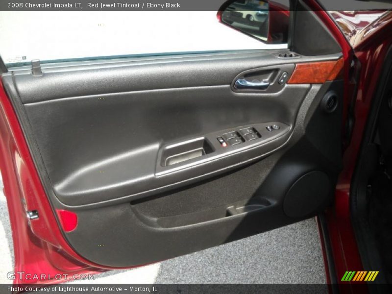 Red Jewel Tintcoat / Ebony Black 2008 Chevrolet Impala LT