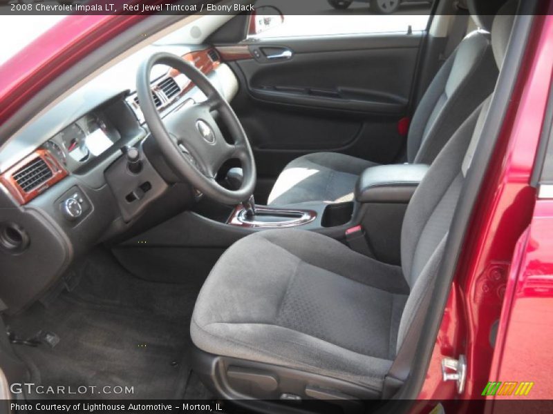 Red Jewel Tintcoat / Ebony Black 2008 Chevrolet Impala LT