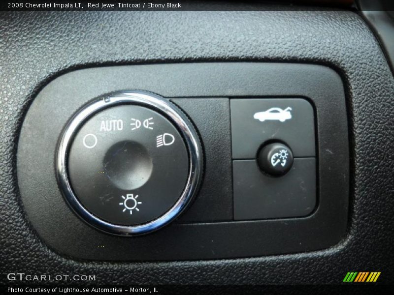 Red Jewel Tintcoat / Ebony Black 2008 Chevrolet Impala LT