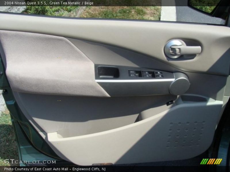 Green Tea Metallic / Beige 2004 Nissan Quest 3.5 S