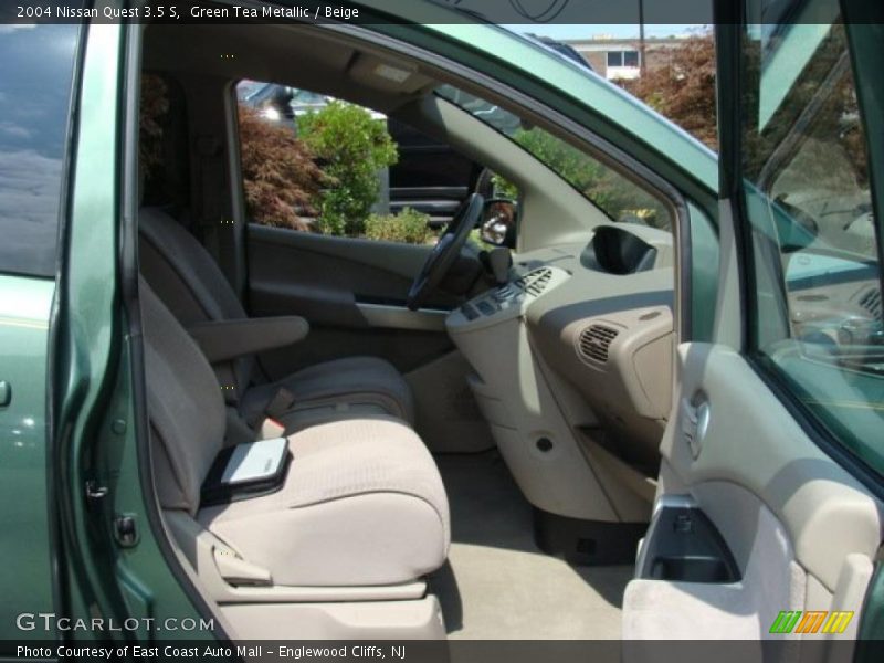 Green Tea Metallic / Beige 2004 Nissan Quest 3.5 S