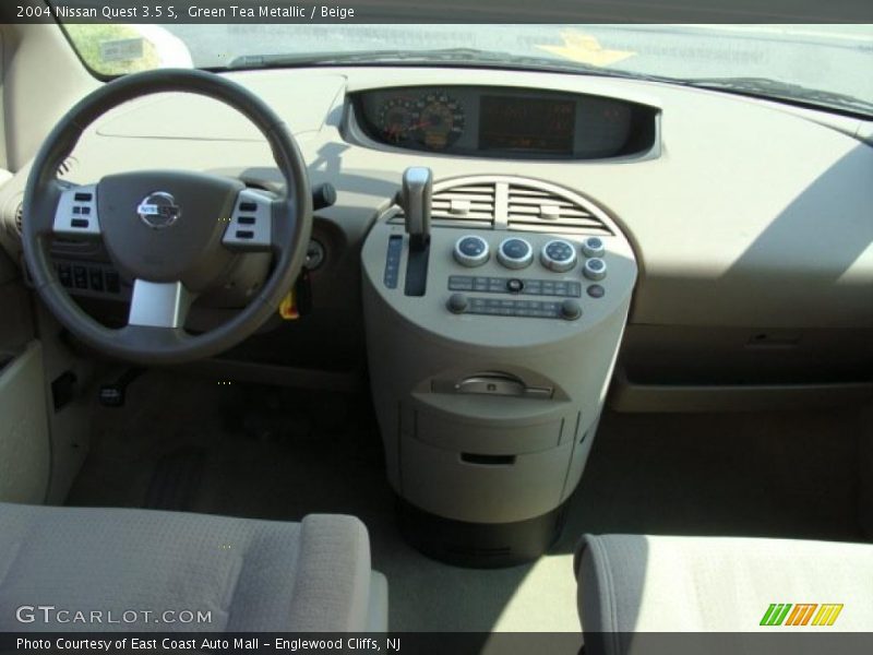 Green Tea Metallic / Beige 2004 Nissan Quest 3.5 S