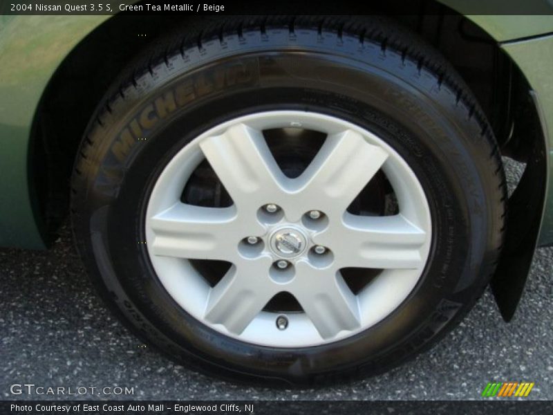 Green Tea Metallic / Beige 2004 Nissan Quest 3.5 S