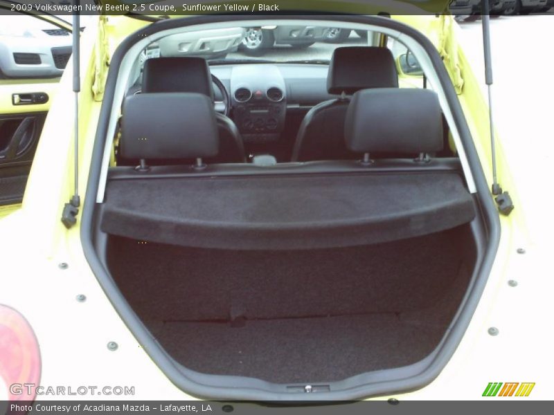 Sunflower Yellow / Black 2009 Volkswagen New Beetle 2.5 Coupe