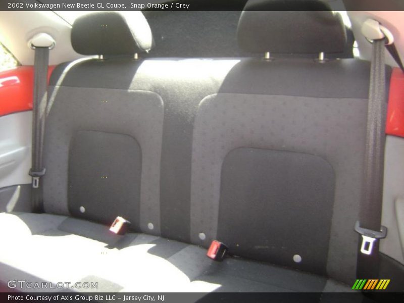 Snap Orange / Grey 2002 Volkswagen New Beetle GL Coupe