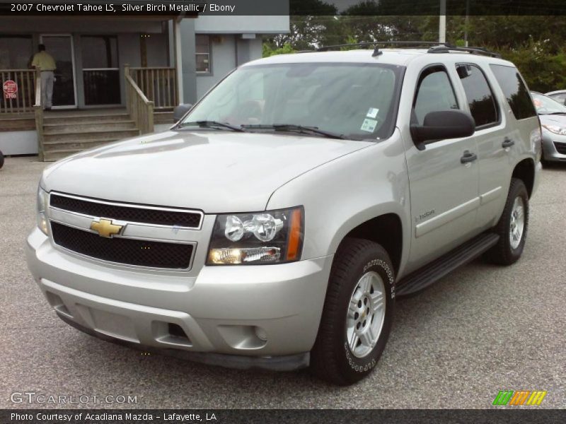 Silver Birch Metallic / Ebony 2007 Chevrolet Tahoe LS