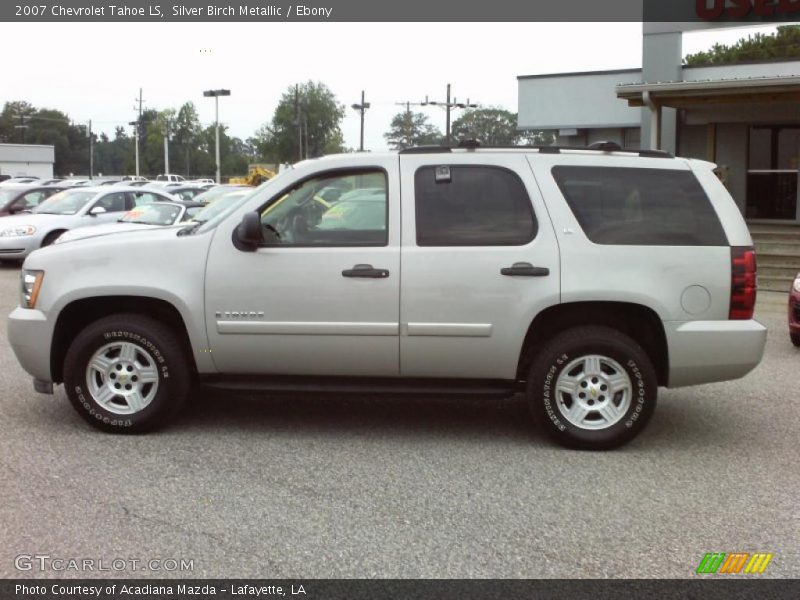 Silver Birch Metallic / Ebony 2007 Chevrolet Tahoe LS