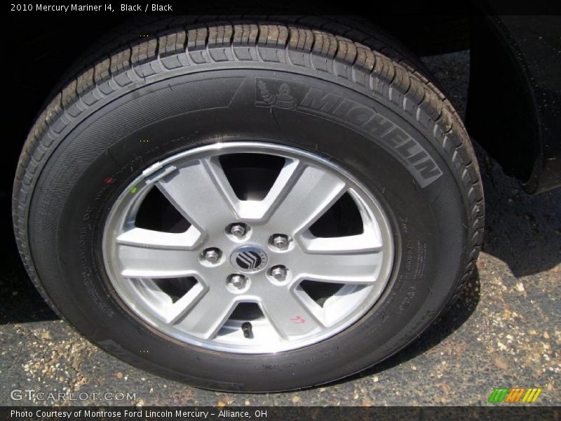Black / Black 2010 Mercury Mariner I4